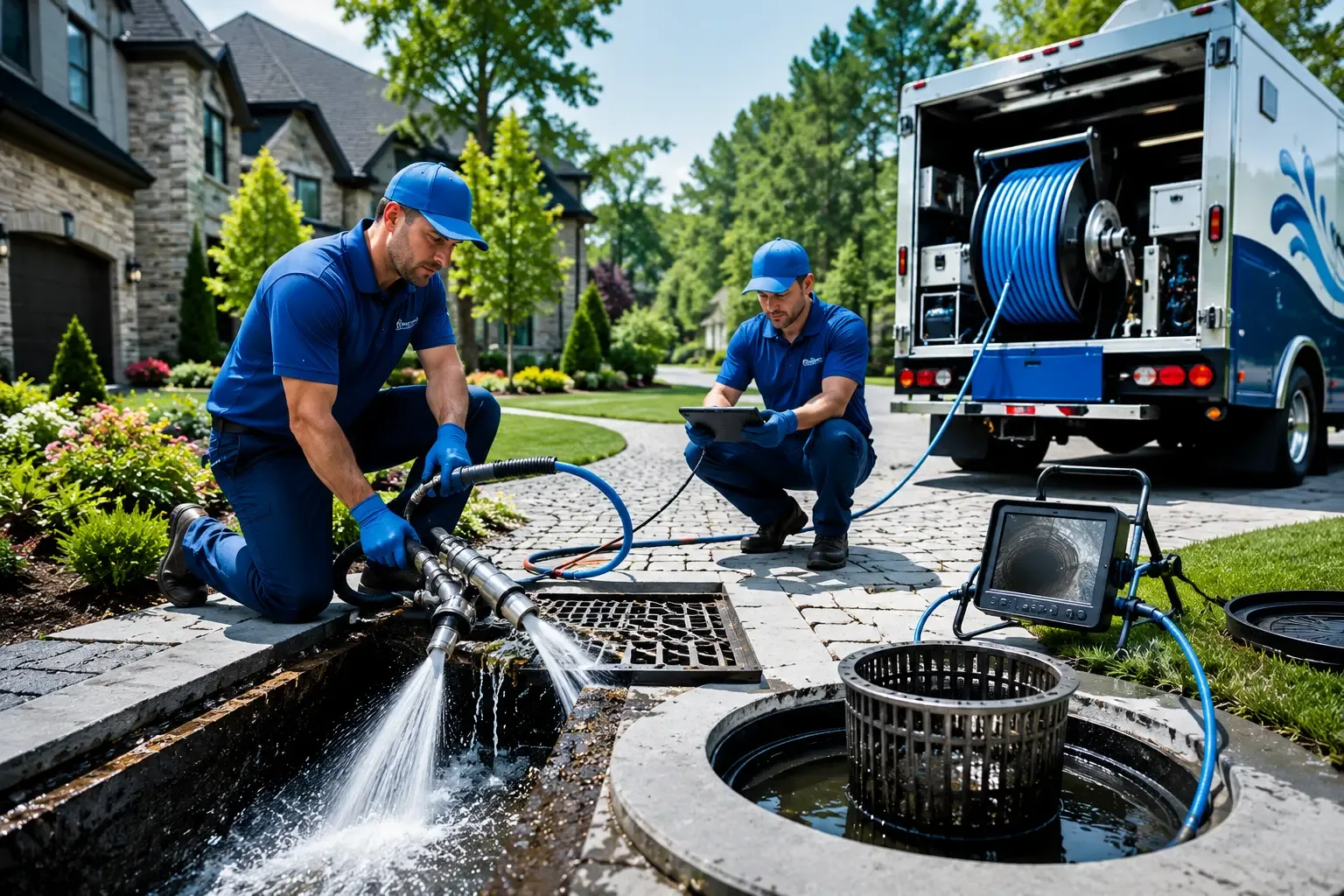 Local outdoor drain cleaning professionals in Gibson, PA